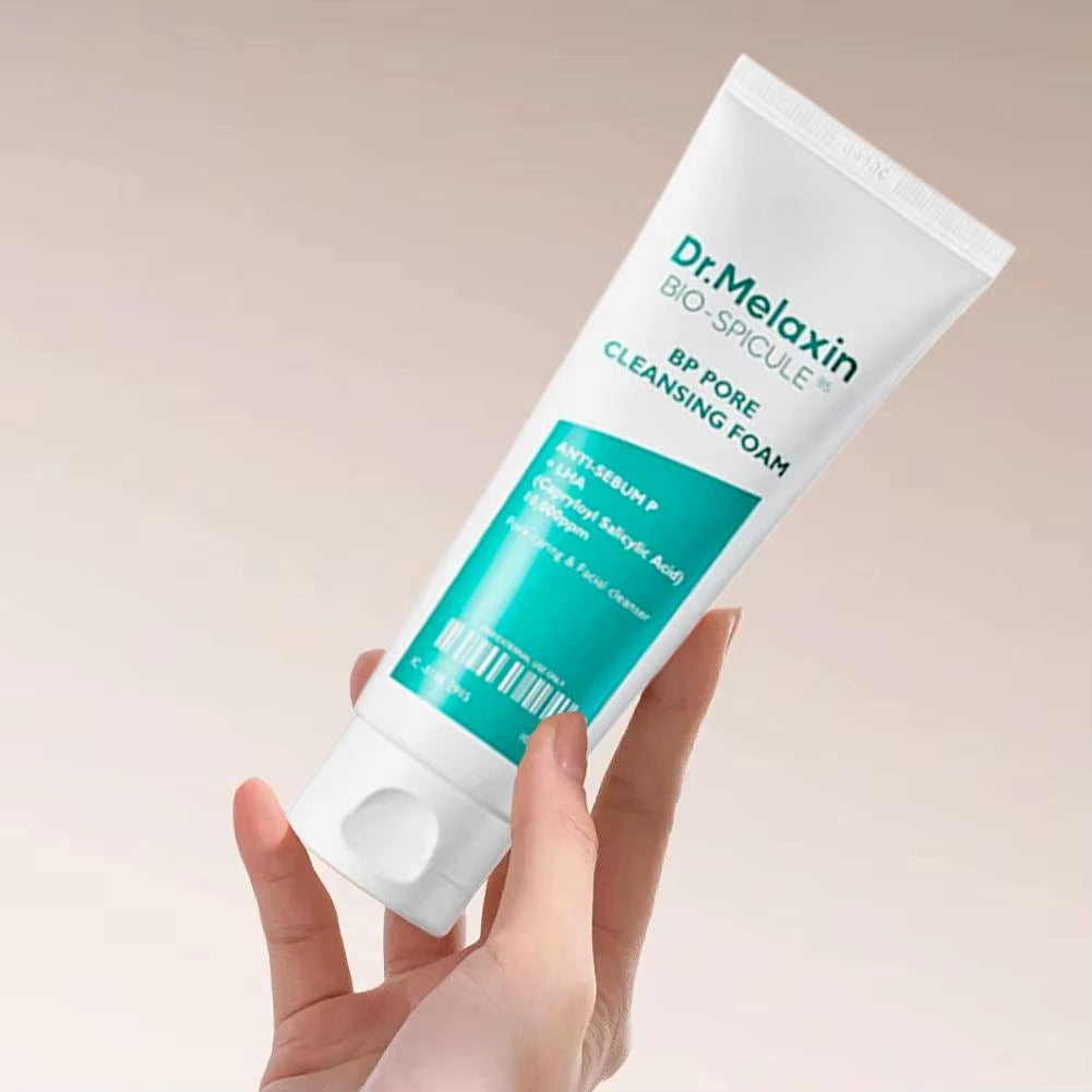 Dr.Melaxin Firming Cleanser Foam Pore Cleanser Not Tight Dense Foam Refreshing Oil Control Moisturizing Facial Cream Skin Care