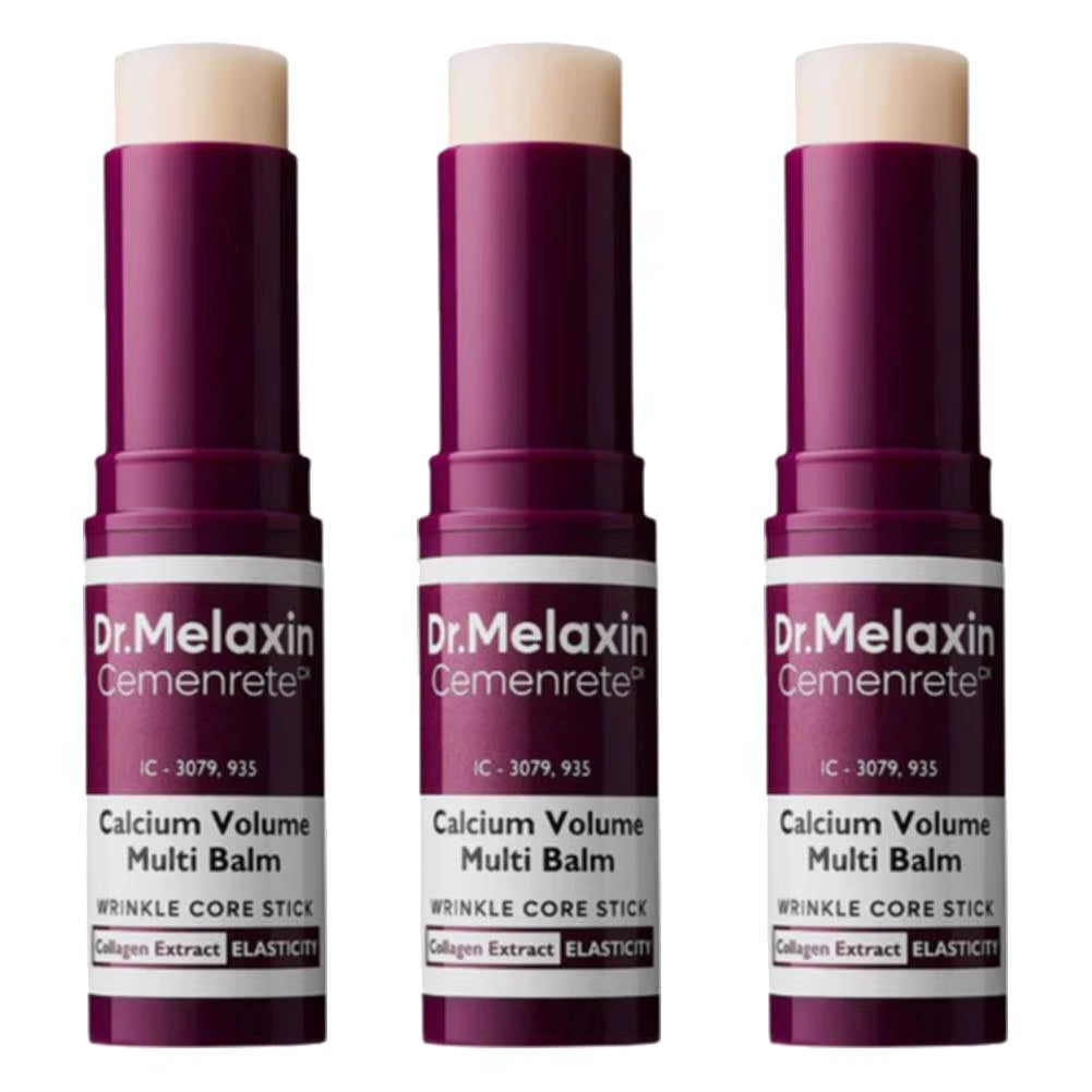 Korean Dr Melaxin Facial Moisturizing Stick Firming Black Rice Essence anti Wrinkle Fade Fine Lines Hydrating Skin Care 9G